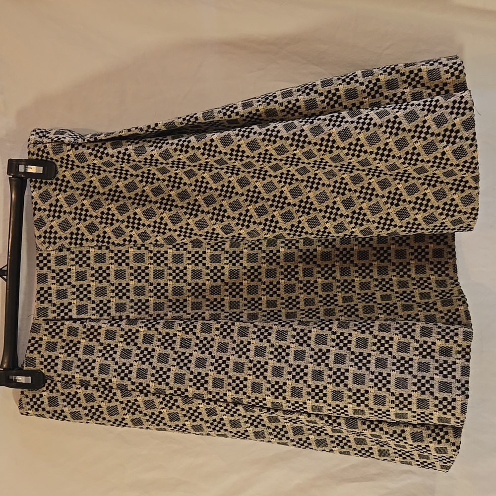 Time Postmodern Brocade Skirt - lined - size L/XL